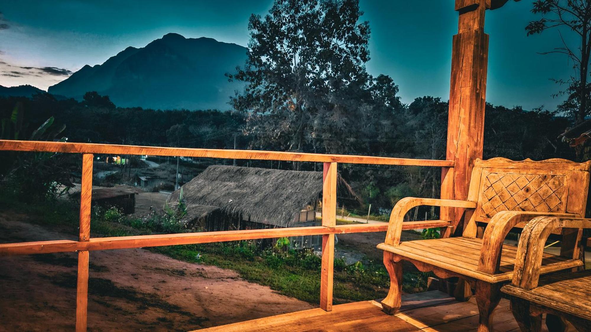 Appartamento Nha-Da Land Chiang Dao Esterno foto